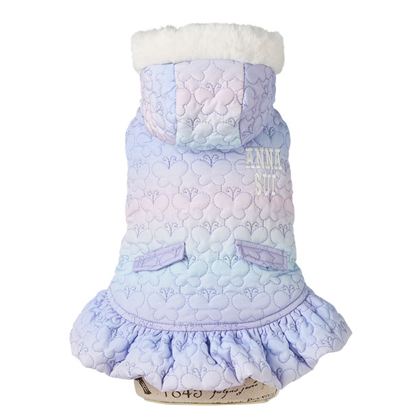 ANNA SUI（アナ スイ）バタフライ柄キルティンググラデベスト