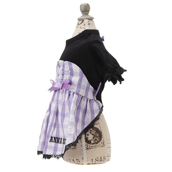 2025新商品 ANNA SUI（アナ スイ）ギンガムチェックドッキングワンピ