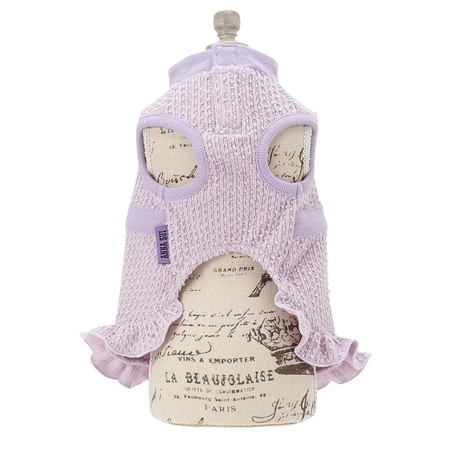2025新商品 ANNA SUI（アナ スイ）ツイード風ニットワンピース