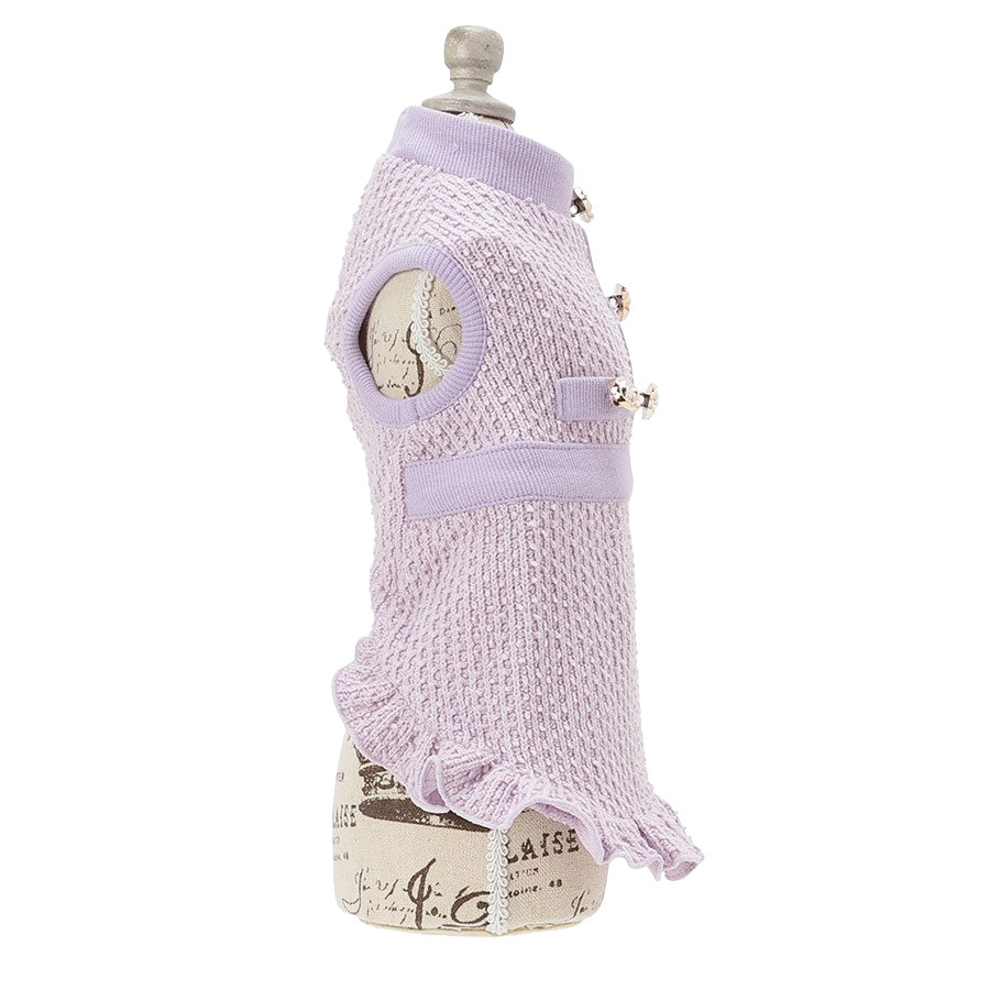 2025新商品 ANNA SUI（アナ スイ）ツイード風ニットワンピース