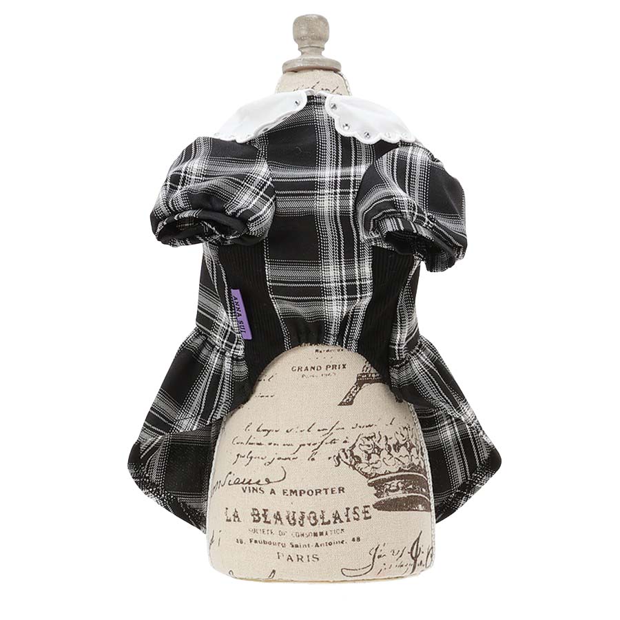 2025新商品 ANNA SUI（アナ スイ）リボンチャーム付きチェック柄ワンピース