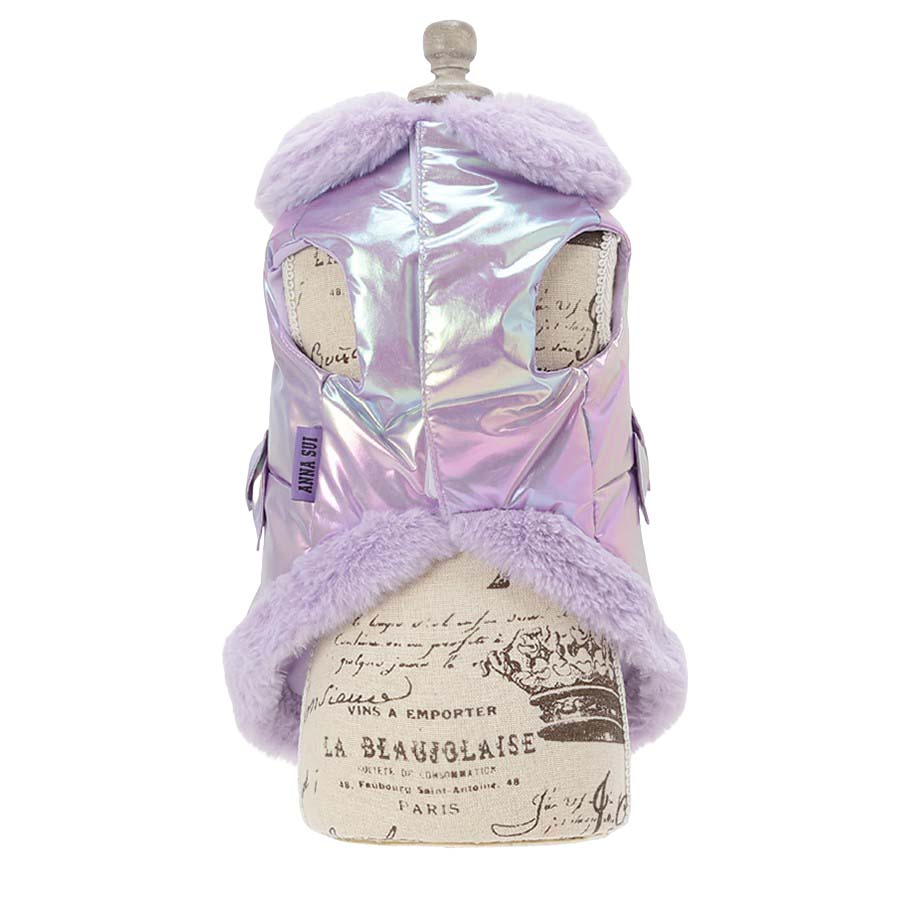 2025新商品 ANNA SUI（アナ スイ）リボン付きリアルダウンベスト