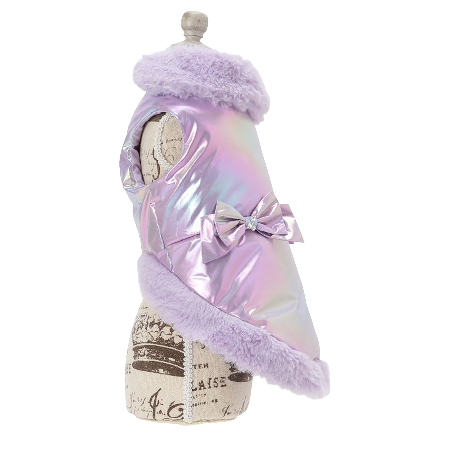 2025新商品 ANNA SUI（アナ スイ）リボン付きリアルダウンベスト
