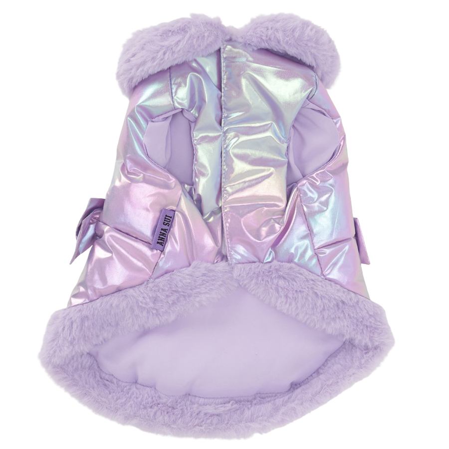 2025新商品 ANNA SUI（アナ スイ）リボン付きリアルダウンベスト