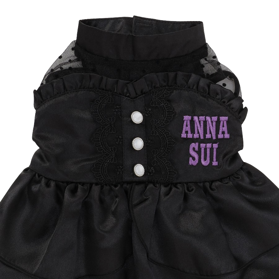 2025新商品 ANNA SUI（アナ スイ）サテンドレス