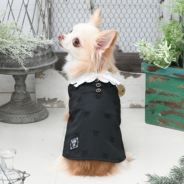 2026新商品 ANNA SUI(アナ スイ)バタフライ刺繍Aラインワンピ