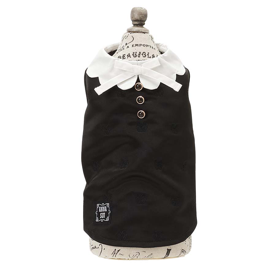 2026新商品 ANNA SUI(アナ スイ)バタフライ刺繍Aラインワンピ