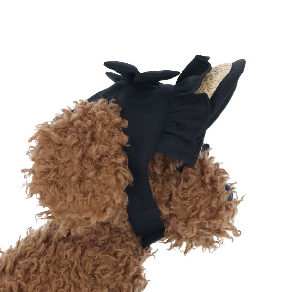 2026新商品 ANNA SUI(アナ スイ)リボン付き麦わらサンバイザー