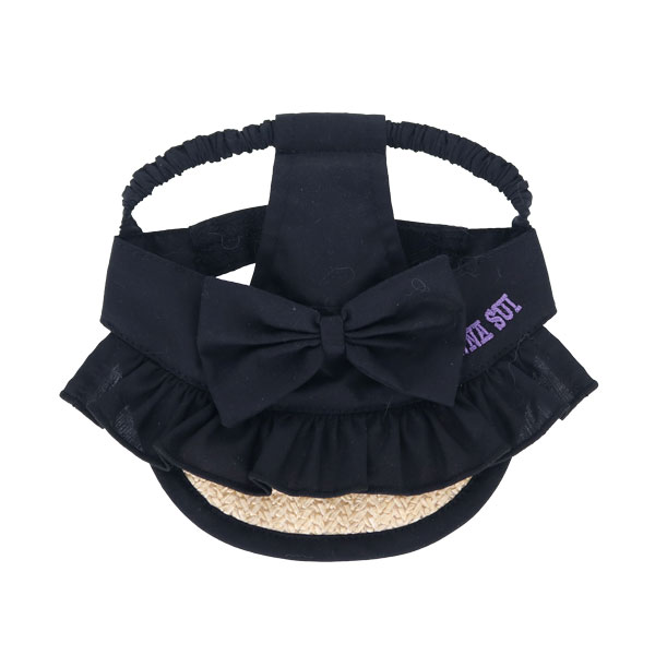 2026新商品 ANNA SUI(アナ スイ)リボン付き麦わらサンバイザー