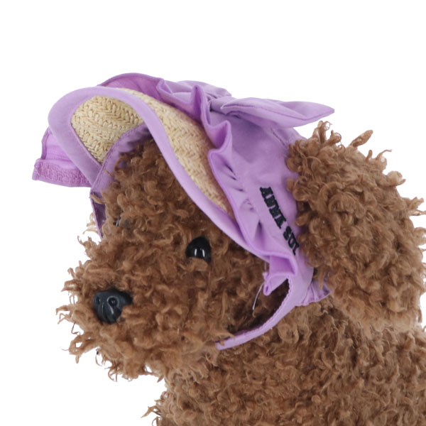 2026新商品 ANNA SUI(アナ スイ)リボン付き麦わらサンバイザー