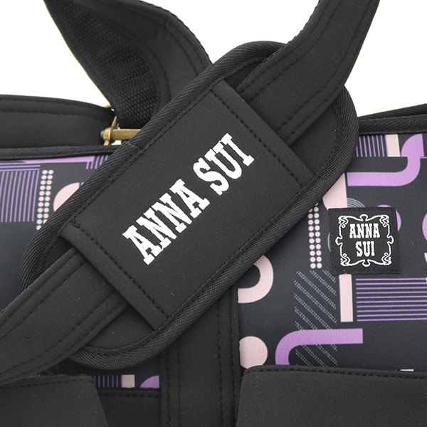 ANNA SUI（アナ スイ）ネオプレーンキャリートート｜全2色