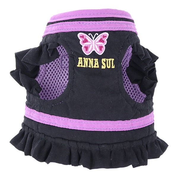 ANNA SUI（アナ スイ）バタフライ刺繍フリルハーネス｜全2色