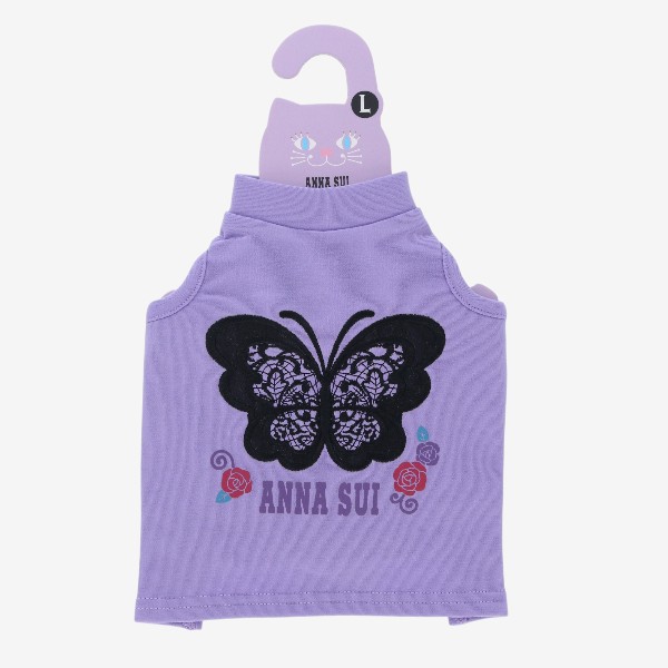ANNA SUI(アナスイ) 保温性のある猫用ミニ丈タンク|全2色