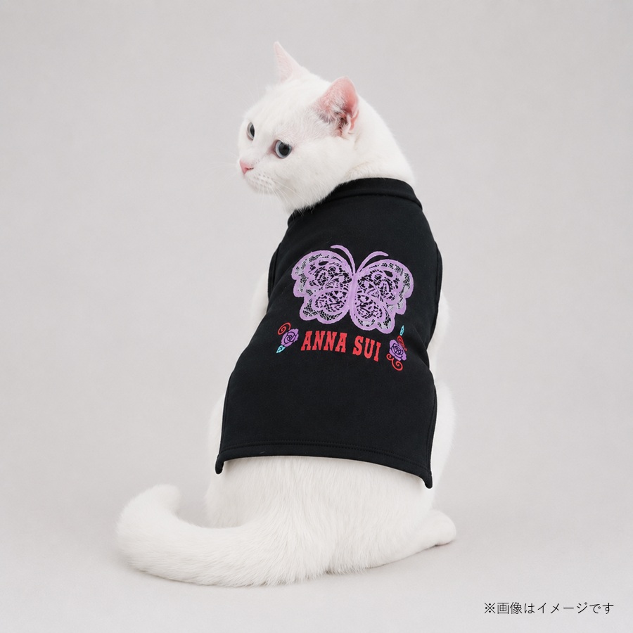 ANNA SUI（アナスイ） 保温性のある猫用ミニ丈タンク｜全2色