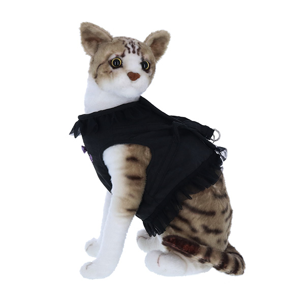 ANNA SUI（アナスイ） 猫用フリル付きハーネス｜全2色