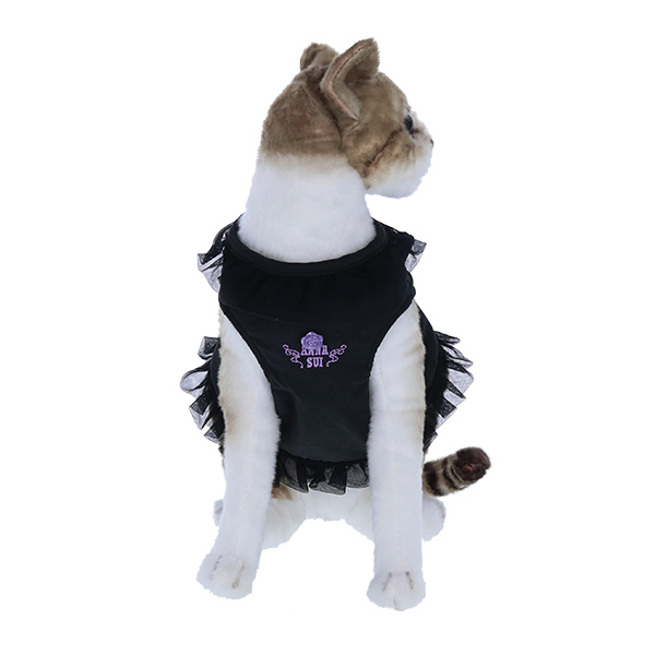 ANNA SUI（アナスイ） 猫用フリル付きハーネス｜全2色