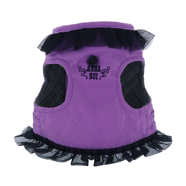 ANNA SUI（アナスイ） 猫用フリル付きハーネス｜全2色