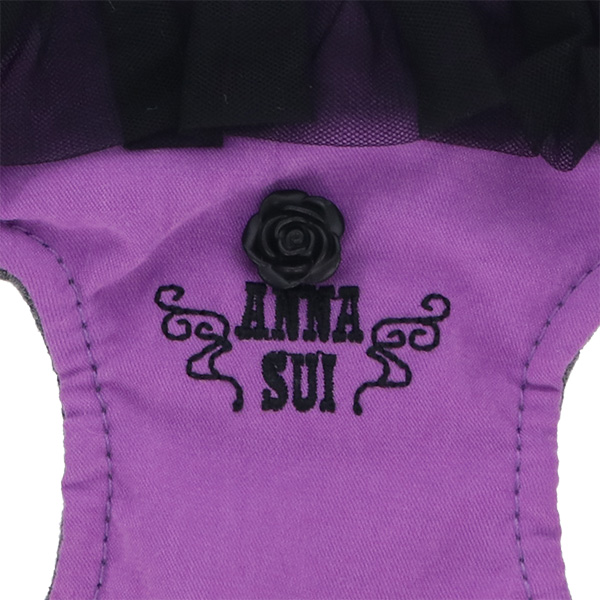 ANNA SUI（アナスイ） 猫用フリル付きハーネス｜全2色