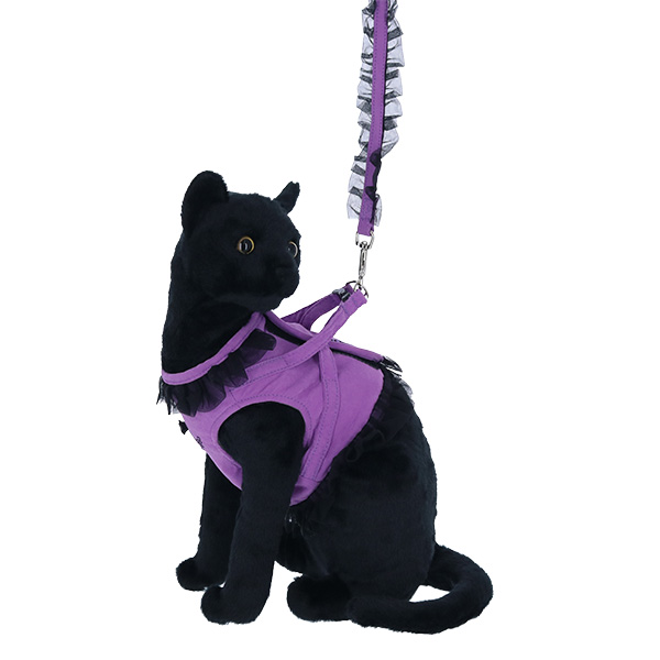 ANNA SUI（アナスイ） 猫用フリル付きリード｜全2色