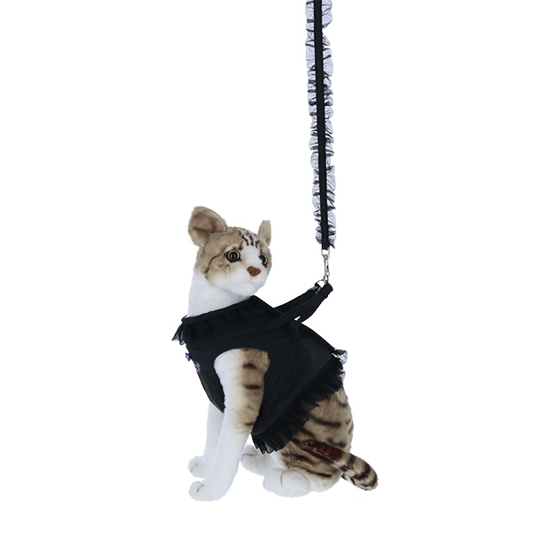ANNA SUI（アナスイ） 猫用フリル付きリード｜全2色