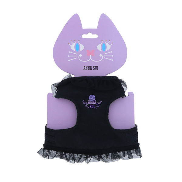 ANNA SUI（アナスイ） 猫用フリル付きハーネス｜全2色