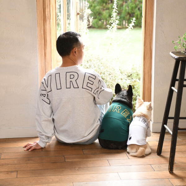 【2021春夏】AVIREX（アヴィレックス）ビッグロゴ Tシャツ
