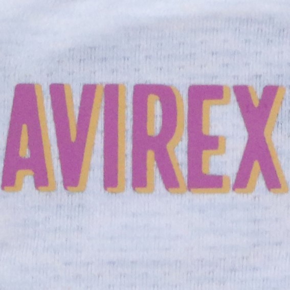 2023春夏 AVIREX（アヴィレックス）ビッグロゴTEE V