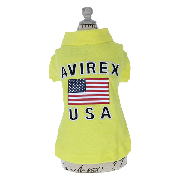 2023春夏 AVIREX（アヴィレックス）U.S FLAGポロシャツ