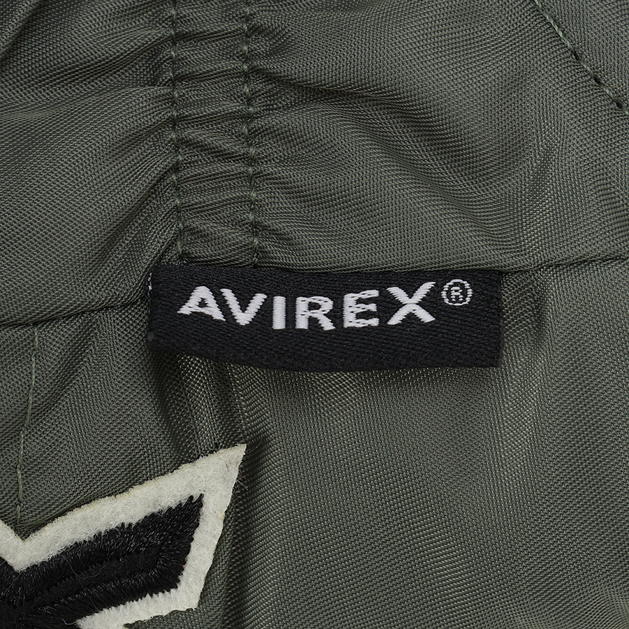 2025秋冬 AVIREX（アヴィレックス）MA-１シグニチャービッグロゴ