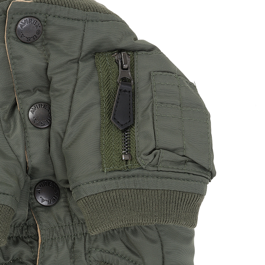 2025秋冬 AVIREX（アヴィレックス）MA-１シグニチャービッグロゴ