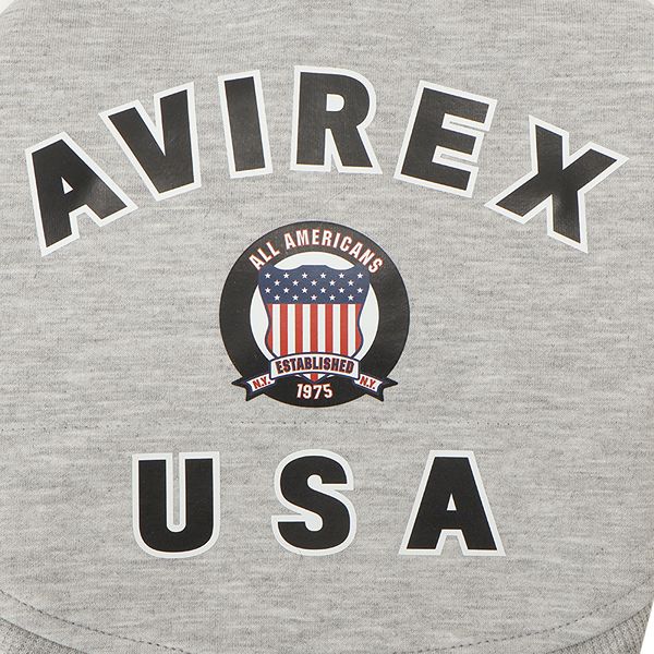 2026新商品 AVIREX(アヴィレックス)シグニチャーバーシティーロゴセットアップ