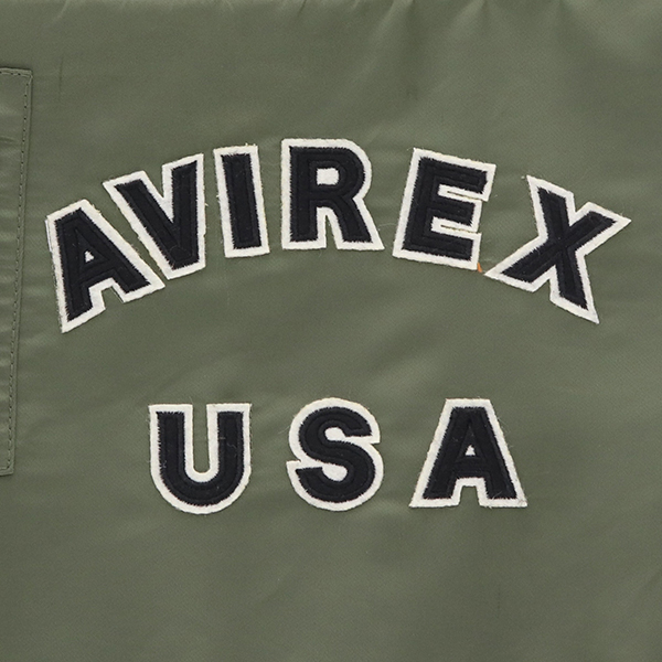 AVIREX（アヴィレックス） MA－1ロゴ キャリートート｜全2色