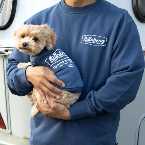 BILLABONG（ビラボン）ROAD SIGN DOG SWEAT CREW｜全3色