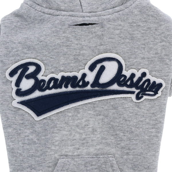 BEAMS DESIGN（ビームス デザイン）スクリプトロゴパーカー