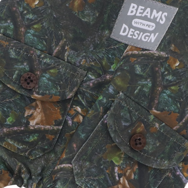 BEAMS DESIGN(ビームス デザイン)サロペット リアルツリーカモ柄
