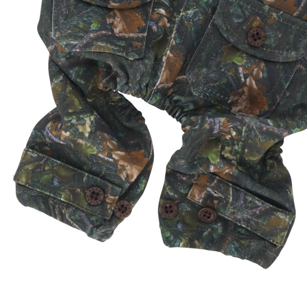 BEAMS DESIGN(ビームス デザイン)サロペット リアルツリーカモ柄