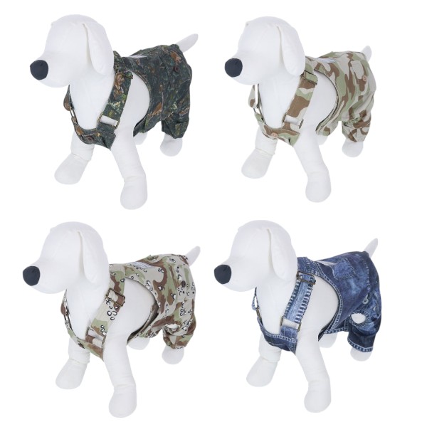 BEAMS DESIGN(ビームス デザイン)サロペット チョコチップカモ柄