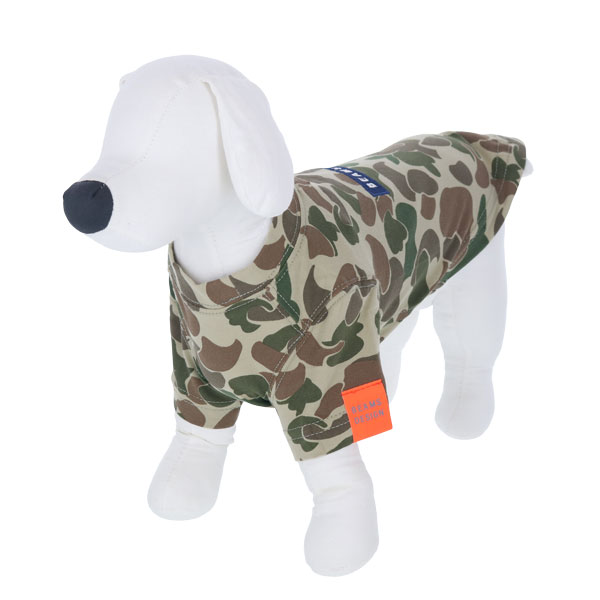 BEAMS DESIGN（ビームス デザイン）スタンダードシャツ ダックハンターカモ柄