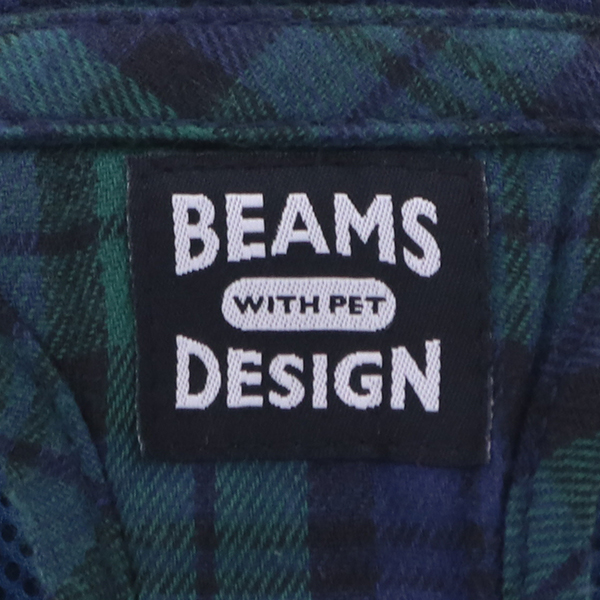 BEAMS DESIGN（ビームス デザイン）ハーネス ブラックウォッチ ネイビー