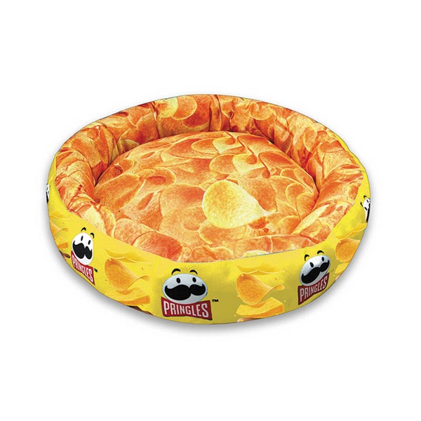 Ywow Pet(ワイワオペット)ペットベッド プリングルズ チェダーチーズ イエロー