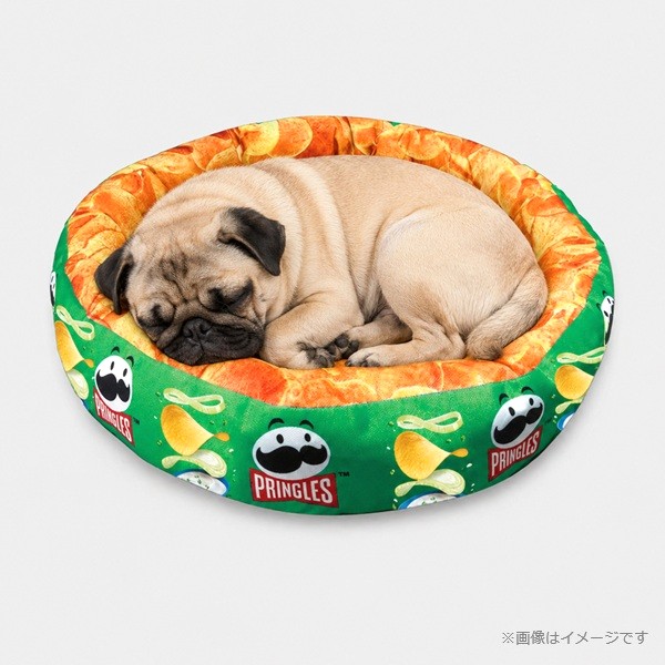 Ywow Pet(ワイワオペット)ペットベッド プリングルズ サワークリーム グリーン