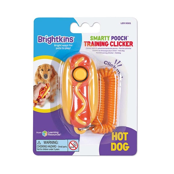Brightkins(ブライトキンズ)カチッとごほうびクリッカー ホットドッグ