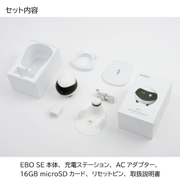 【商談中】ebo SE イーボ ペットカメラ お友達ロボット