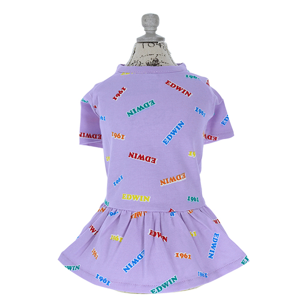 EDWIN（ エドウィン）スプリンクルロゴTシャツワンピ