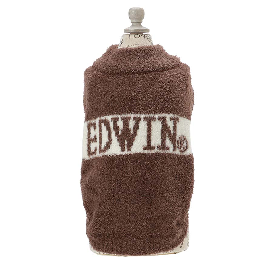 2025新商品 EDWIN（ エドウィン）もこもこロゴスウェット