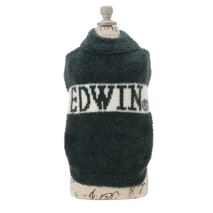 2025新商品 EDWIN（ エドウィン）もこもこロゴスウェット