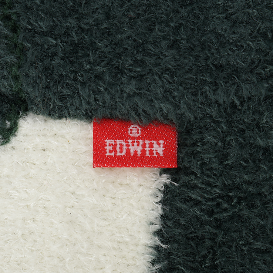 2025新商品 EDWIN（ エドウィン）もこもこロゴスウェット