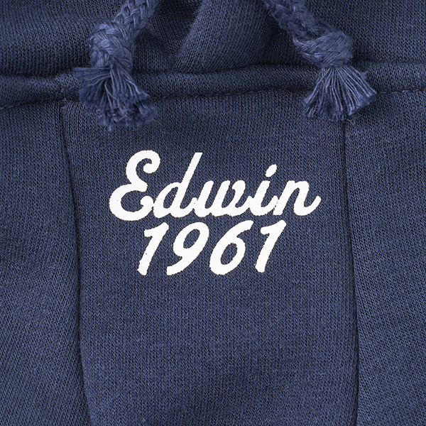 EDWIN（ エドウィン）デニムライクポケット付パーカー