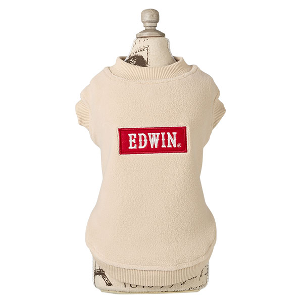 EDWIN（ エドウィン）もっちりフリースロゴスウェット