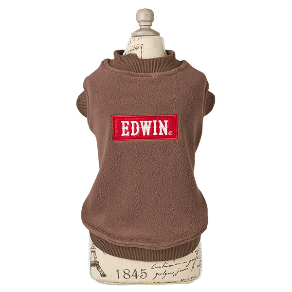 EDWIN（ エドウィン）もっちりフリースロゴスウェット